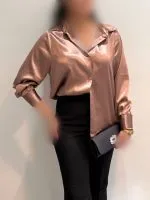 شومیز ساتن ساده - Image 9