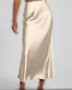 دامن ساتن بلند - Image 2