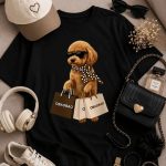 تیشرت طرح سگ